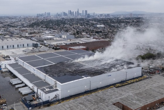 Fire in Boyle Heights Today: Structure Fire Forces Road Closures as Los Angeles Fire Department Battles Blaze