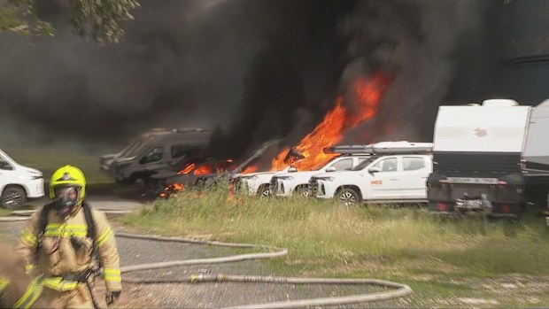 Matraville fire today: Emergency crews battle large structure blaze as residents are urged to avoid area while authorities manage site safety
