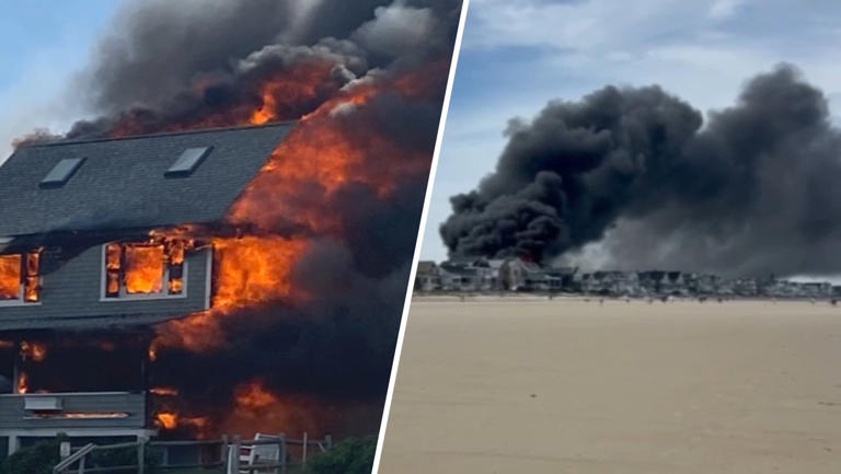 Fire in Wells Beach Today: Multiple Departments Battle Major Structure Blaze at Coast